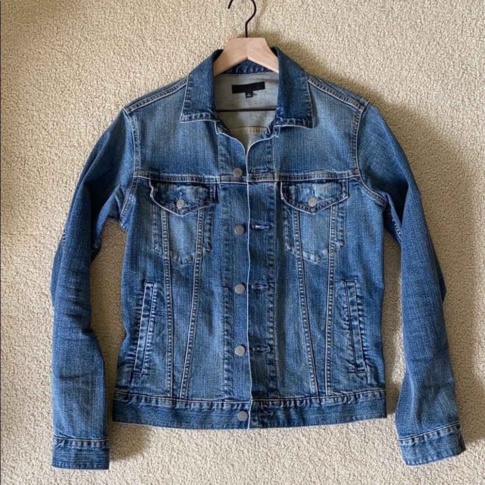 Uniqlo Medium Wash Denim Jacket